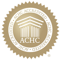 Accredited by The Accreditation Commission for Health Care, Inc.